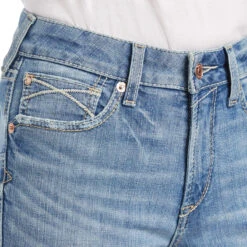 Ladies Ariat R.E.A.L. High Rise Felicity Boot Cut Jean - 10041114 -Ariat Store 10041114 02