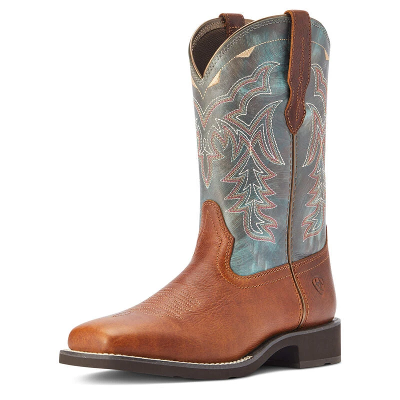 Women's Ariat Delilah Western Boot Spiced Cider - 10042420 1 Women's Ariat Delilah Western Boot Spiced Cider - 10042420