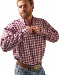 Men's Ariat Pro Nikolai Classic Long Sleeve Shirt - 10043850