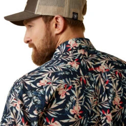 Men's Ariat Omer Fitted Shirt - 10044914 7 Men's Ariat Omer Fitted Shirt - 10044914 -Ariat Store 10044914 02