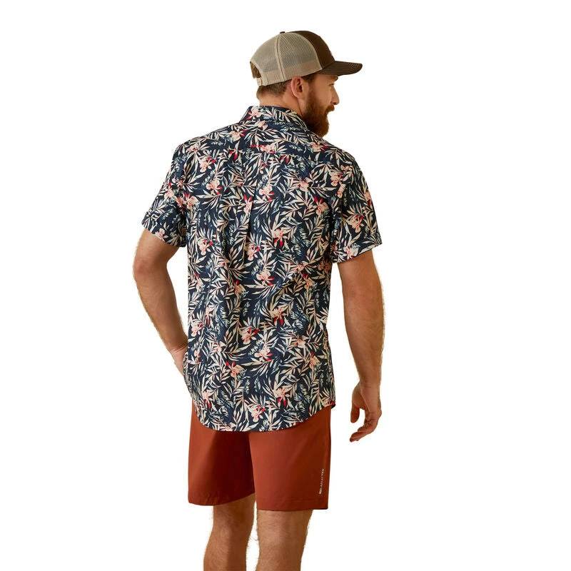 Men's Ariat Omer Fitted Shirt - 10044914 2 Men's Ariat Omer Fitted Shirt - 10044914 - Image 2