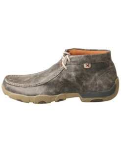 Men's Twisted X Grey Driving Mocs - MDM0072 9 Men's Twisted X Grey Driving Mocs - MDM0072 -Ariat Store 2000257919 020 P3