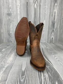 Women's Abilene 7' Distressed Brown Snip Toe - 9091 -Ariat Store 3s