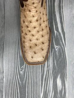 Men's Horse Power Top Hand Tan Vintage Bruciato FQ Ostrich With 13" Bone Explosion Tops HP-8051 -Ariat Store 4 15bd6d0b 7dc4 432b a1e6 b83969aeb903