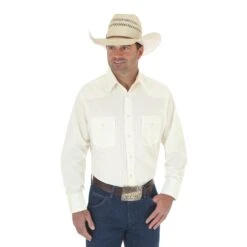 Wrangler Mens Longsleeve Shirt -Ariat Store 75226TN BF01 SWFF PRD e94efed3 bb6d 4b8f 8240 df1fa7092a0c