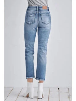 Ladies Artemis Vintage High Rise Stretch Distressed Ankle Straight Jean - AT1088STM -Ariat Store 81f4ad5336807a8ebbf0f91790faafe3245324e382ab551c47ac7e8309416b7b
