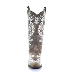 Ladies Corral Brown/White Embroidery Glow Collection - A3753 -Ariat Store A3753C 2000x 441d0dc7 6dc1 44a9 bc23 addcb908ef8f