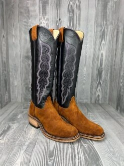 Men's Olathe Wheatbuck Waxy Kudu Reversed With 16" Black Glove Tops