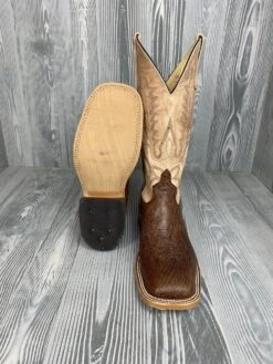 Men's Anderson Bean Kango Tobac Bruciato Smooth Ostrich With 13" Ivory Mad Dog Tops 6 Men's Anderson Bean Kango Tobac Bruciato Smooth Ostrich With 13" Ivory Mad Dog Tops -Ariat Store IMG 0359