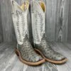 Men's Anderson Bean Serpentine Bruciato Full Quill Ostrich With 13" Polar Buffamonte Tops