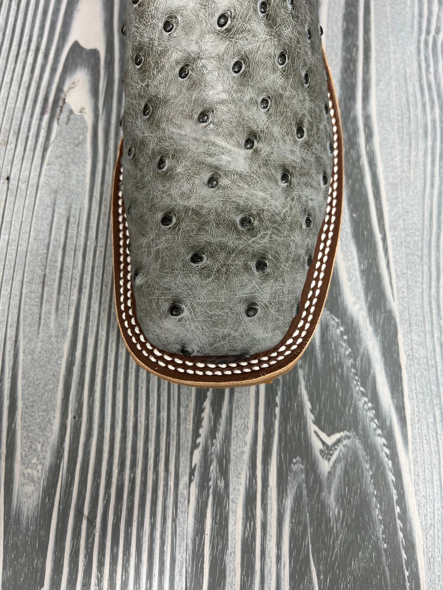 Men's Anderson Bean Serpentine Bruciato Full Quill Ostrich With 13" Polar Buffamonte Tops 4 Men's Anderson Bean Serpentine Bruciato Full Quill Ostrich With 13" Polar Buffamonte Tops - Image 4