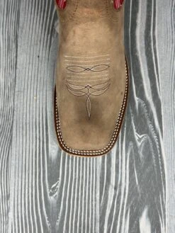 Men's Anderson Bean Sand Angry Elk With 13" Red Glove Tops -Ariat Store IMG 0733