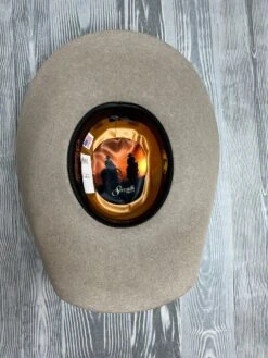 Serratelli Stone 6X 4 1/2" Brim Felt Hat With 1" Black Ribbon -Ariat Store IMG 0879