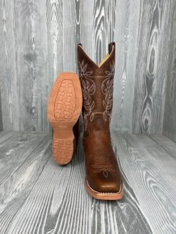 Women's Justin Vickery Camel Cowhide Medium Square Toe - CJ4010 -Ariat Store IMG 0941