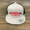 Nigro's 5 Panel Lt. Tan / Black Mesh Snapback Hat - NBC 17