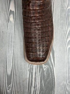 Men's Anderson Bean Brown Lux Hornback Caiman With 13" Puma Kidskin Tops -Ariat Store IMG 2052