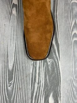 Men's Olathe Blackhawk Chestnut Reversed With 14" Red Waxy Kansas Tops -Ariat Store IMG 2155