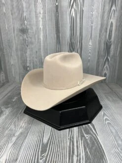 Stetson Lariat 5X Silverbelly Cattleman Crown With 4" Brim
