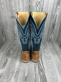 Men's Olathe Distressed American Bison With 15" Blue Glazed Buffalo Tops -Ariat Store IMG 3898