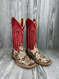 Men's Anderson Bean Canebreak Rattlesnake With 13" Red Avatar Tops