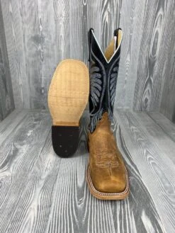 Men's Anderson Bean Natural Brahma Bison With 13" Black Glove Tops 6 Men's Anderson Bean Natural Brahma Bison With 13" Black Glove Tops -Ariat Store IMG 8093