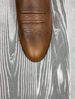 Men's Abilene Distressed Brown Cowhide With 12" Distressed Brown Cowhide - 6454 -Ariat Store IMG 8414