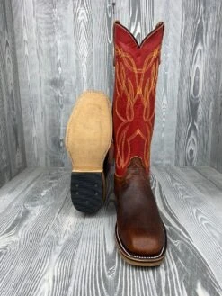 Men's Olathe Mike Tyson Bison With 15" Red Fools Goat Tops -Ariat Store IMG 8842