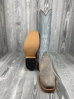 Men's Olathe Smoked Bacon With 15"Grey Buffamonte Tops -Ariat Store IMG 9510