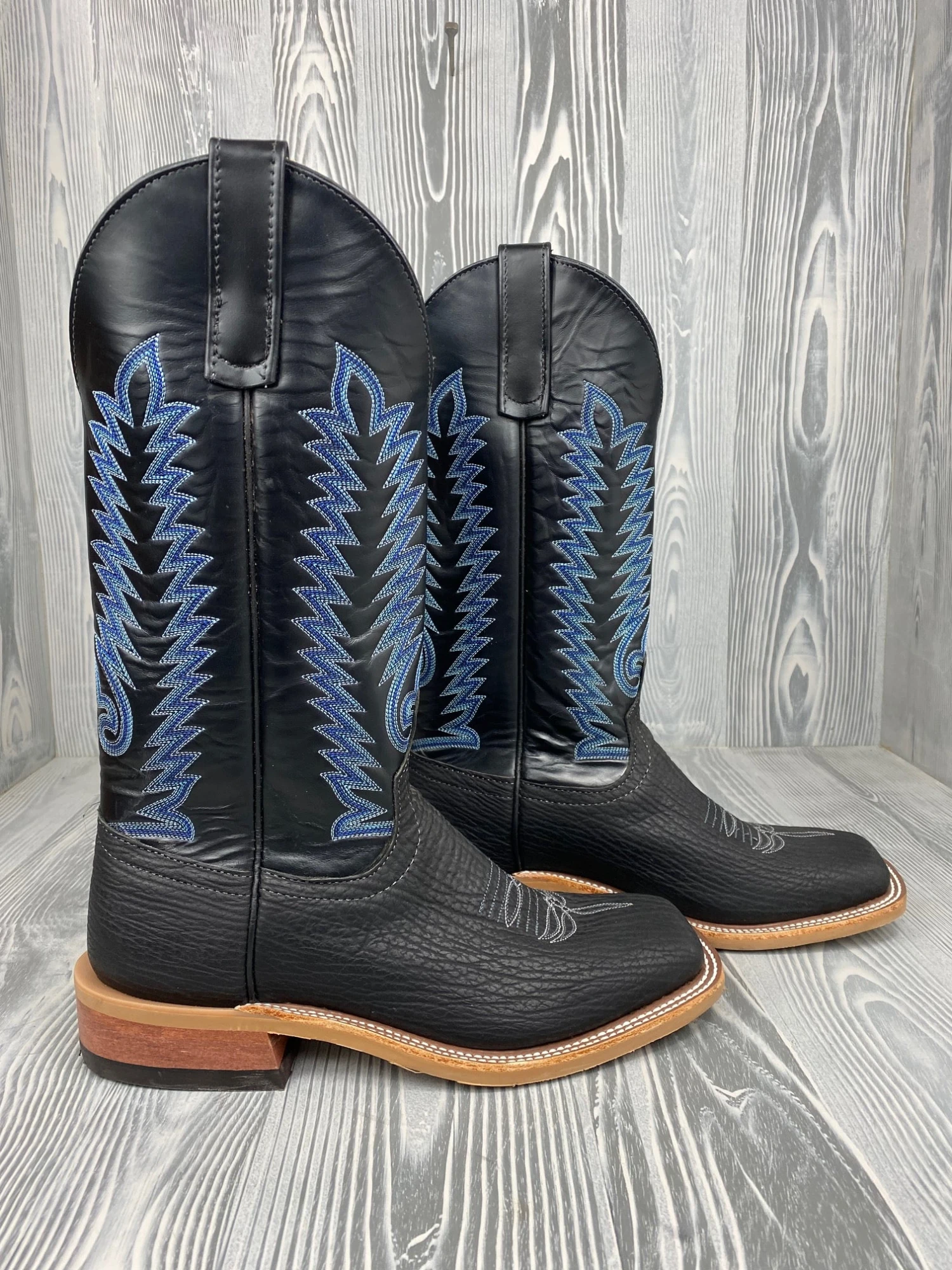 Men's Anderson Bean Black Oiled Shark With 13" Black Glove Tops 2 Men's Anderson Bean Black Oiled Shark With 13" Black Glove Tops - Image 2