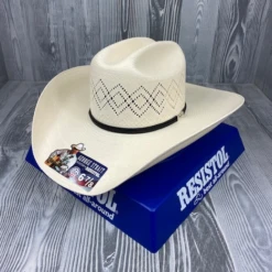 Resistol George Straight Collection Renner 4 1/4" Brim Straw Hat