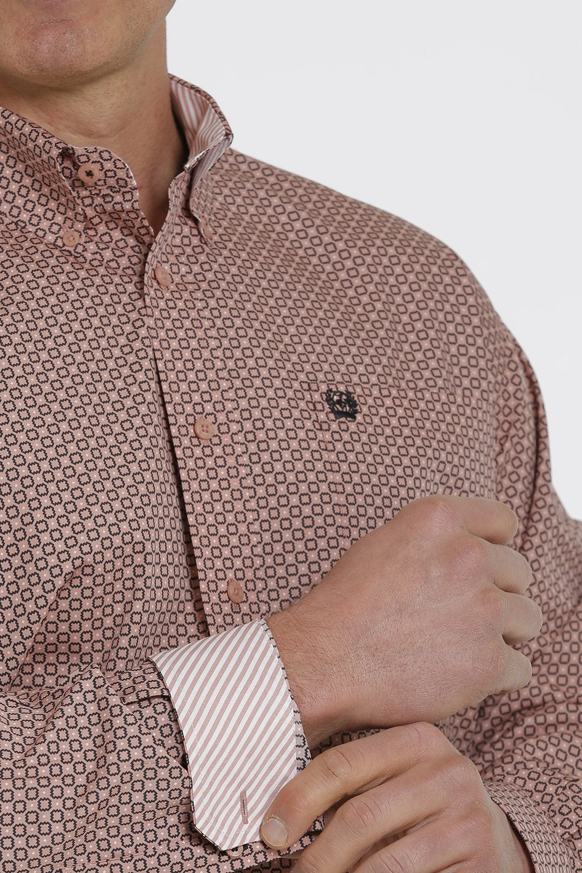 Men's Cinch Print Button Down Western Shirt - MTW1105354 3 Men's Cinch Print Button Down Western Shirt - MTW1105354 - Image 3