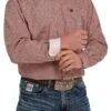 Men's Cinch Print Button Down Western Shirt - MTW1105354
